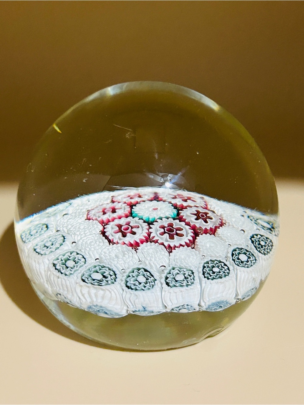 Heritage Milli Fiori Paper Weight.  Without Tag.